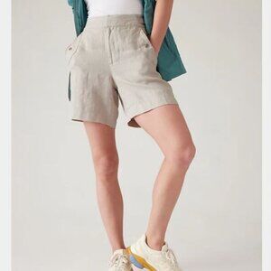 ATHLETA (Size 6) Voyager Linen Short